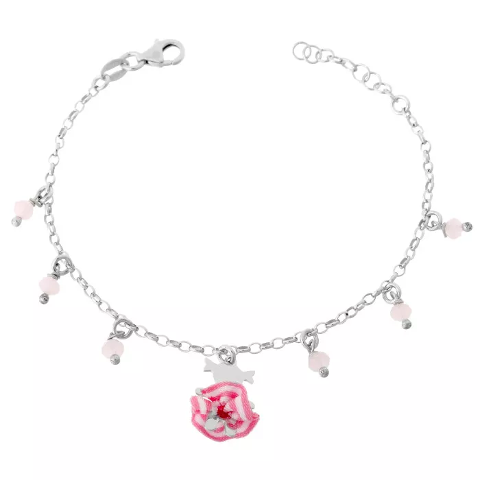 Orphelia® 'Cute' Child's Sterling Silver Bracelet - Silver ZA-7133