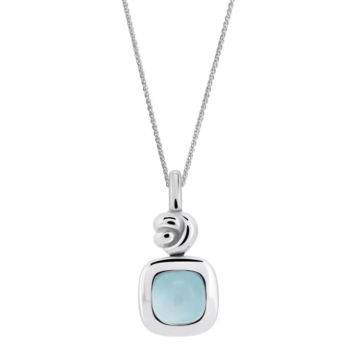Orphelia® 'Anat' Women's Sterling Silver Chain with Pendant - Silver ZH-7467