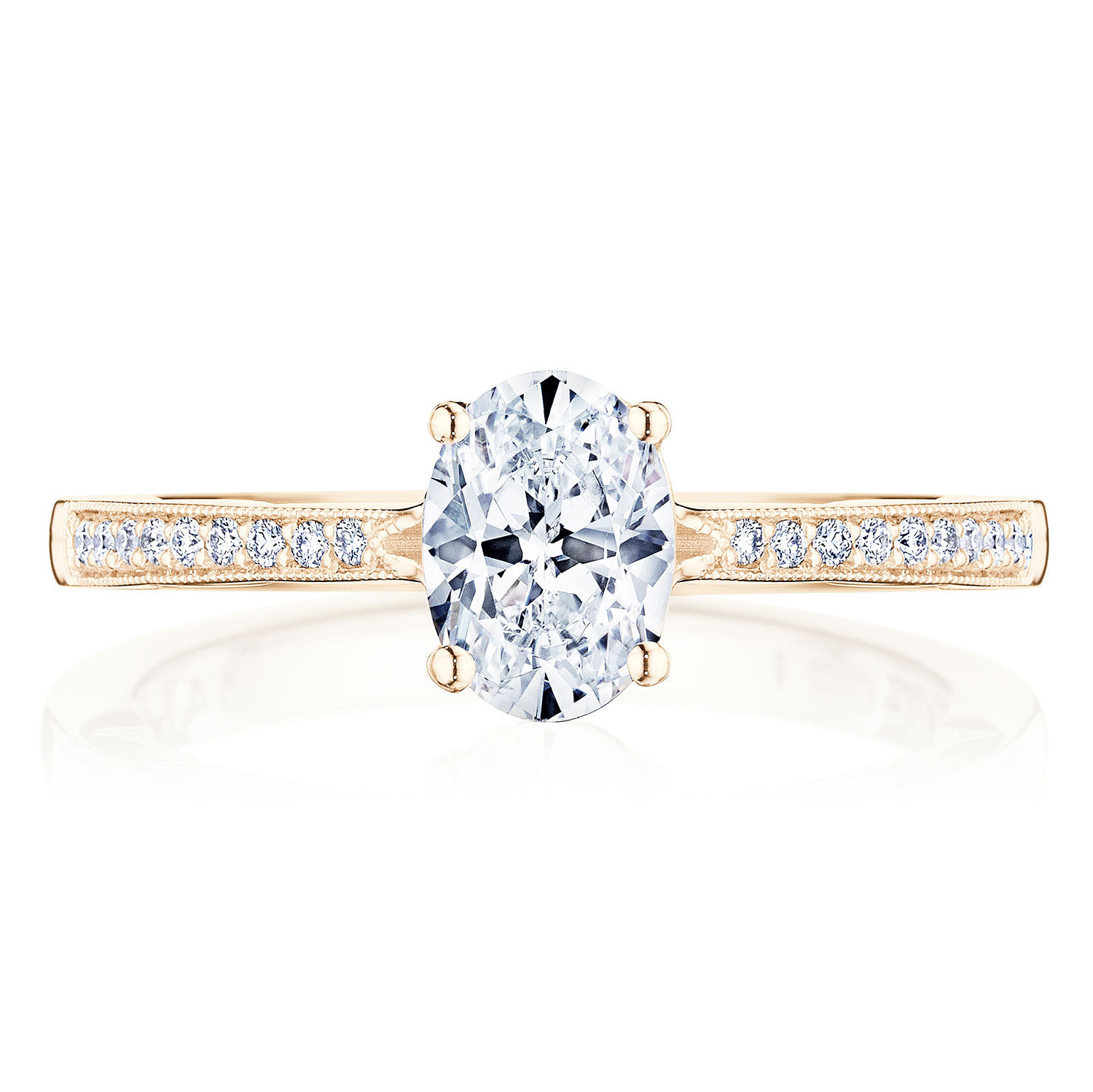 P102OV Oval Solitaire Engagement Ring