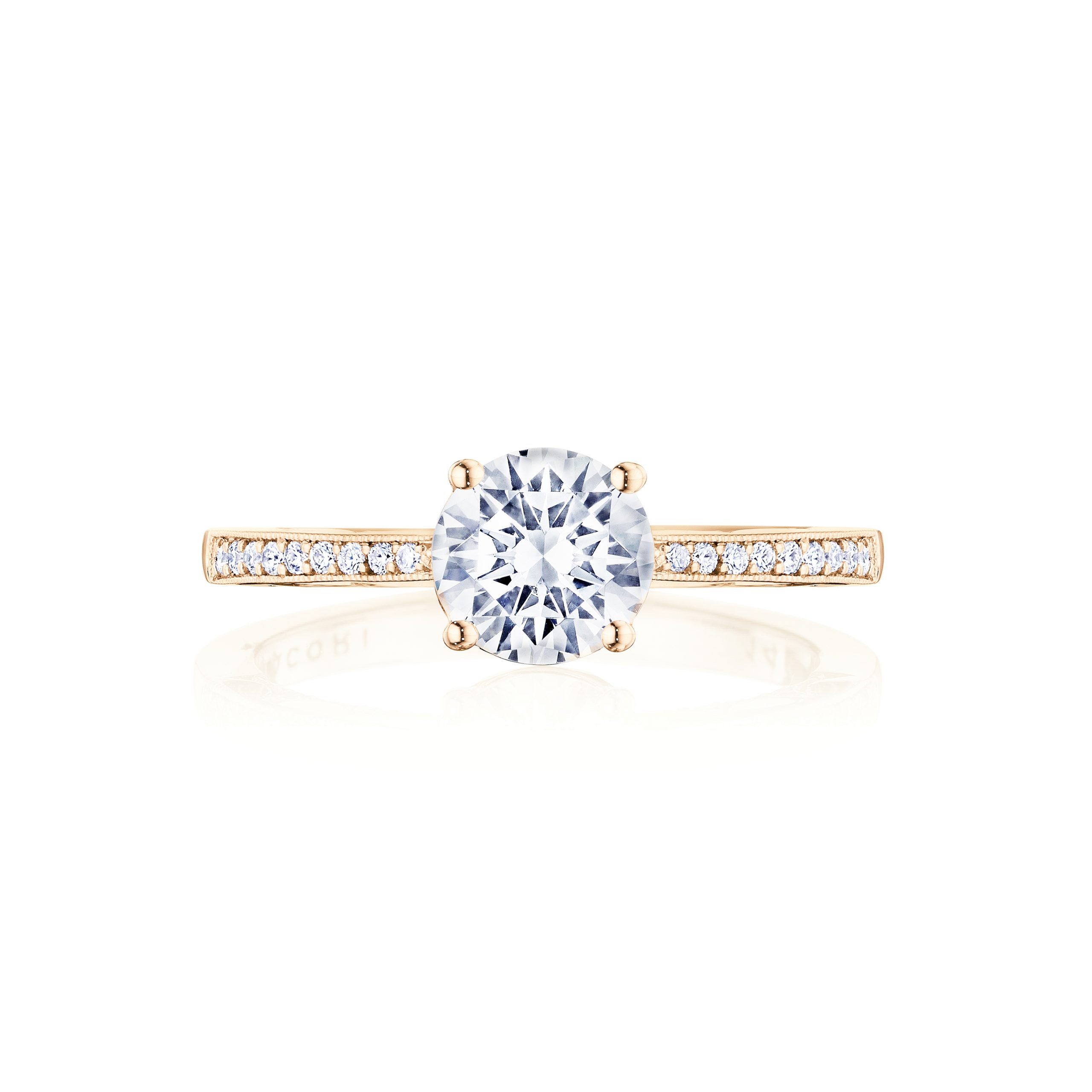 P102RD Round Solitaire Engagement Ring