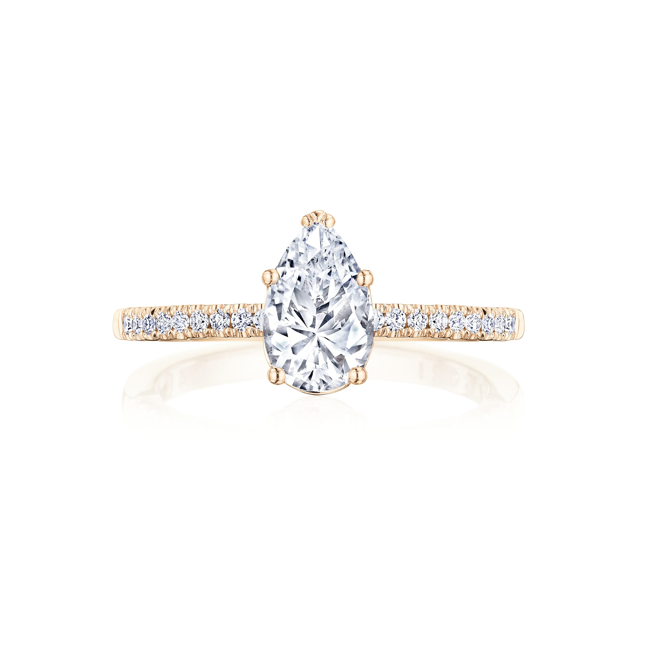P104PS Pear Solitaire Engagement Ring