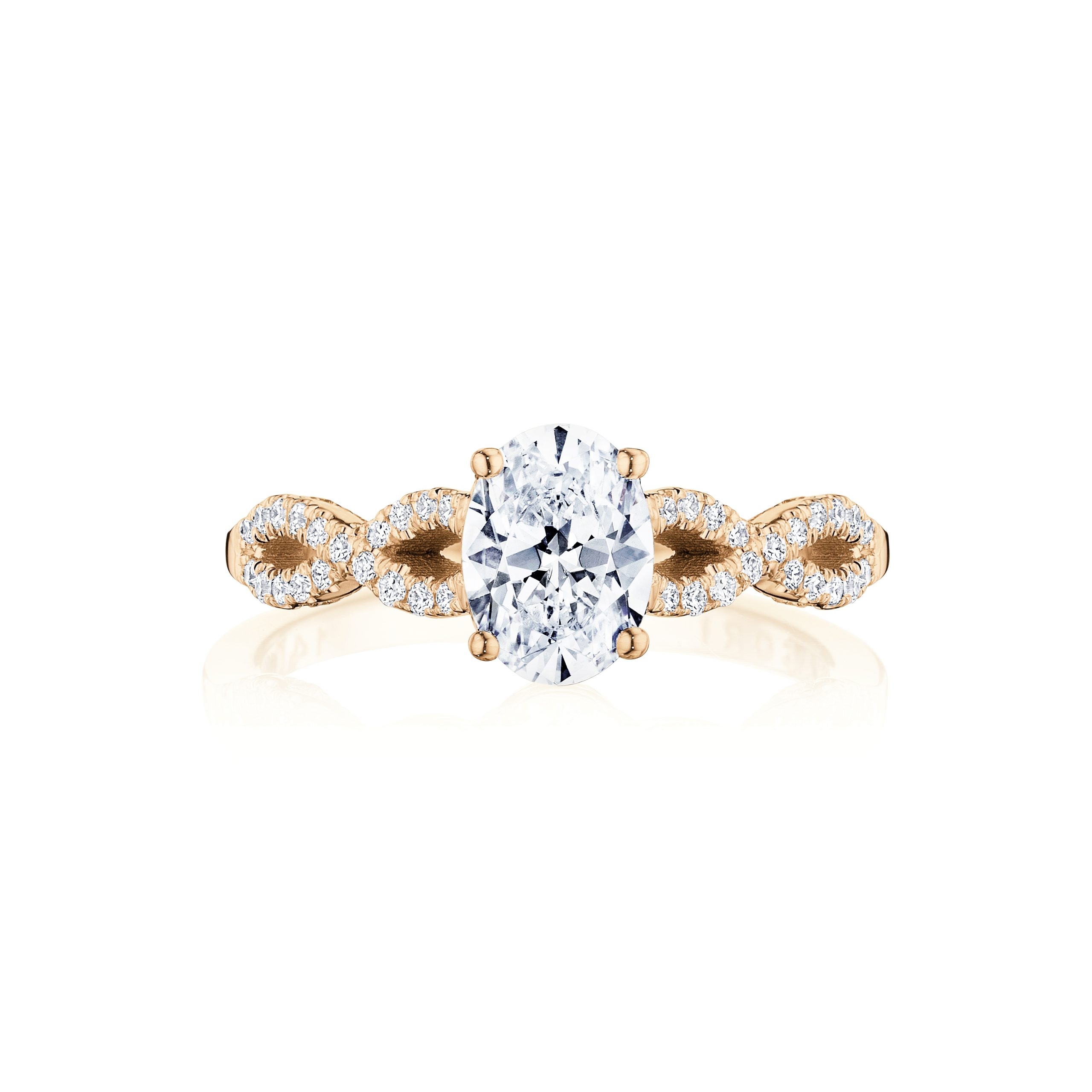 P105OV Oval Solitaire Engagement Ring