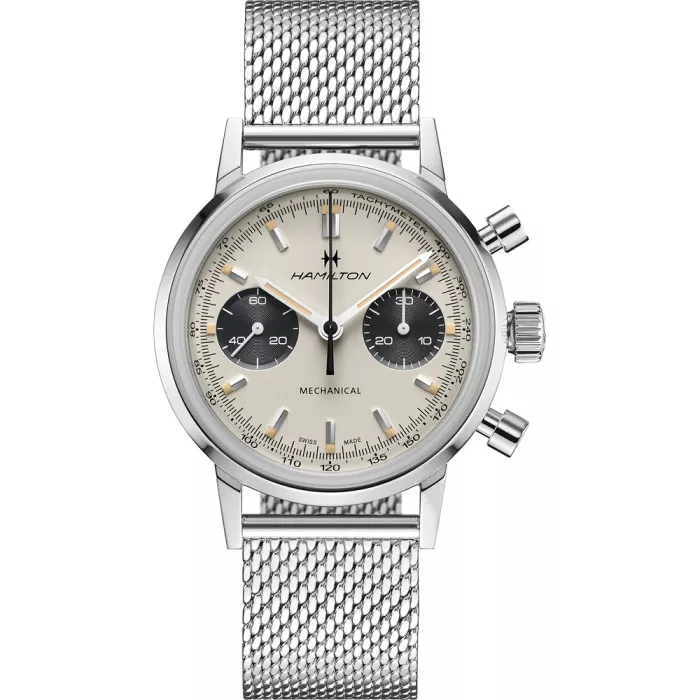 Hamilton® Chronograph 'American Classic Intra-matic Chronograph H' Men's Watch H38429110