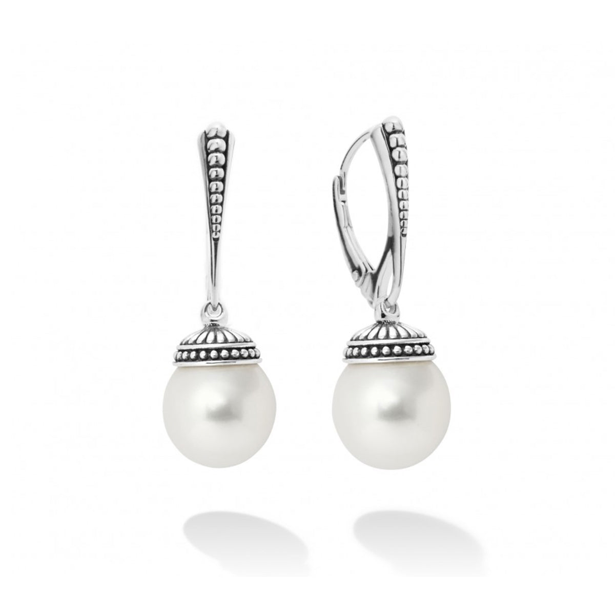 Lagos Luna Pearl Drop Earrings- 01-81365-M