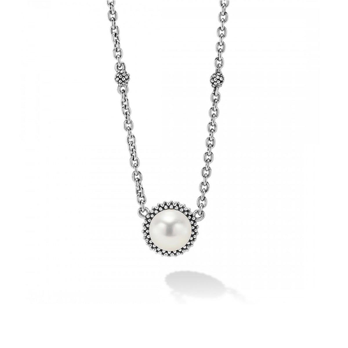 Lagos Luna Pearl Pendant Necklace- 04-80576