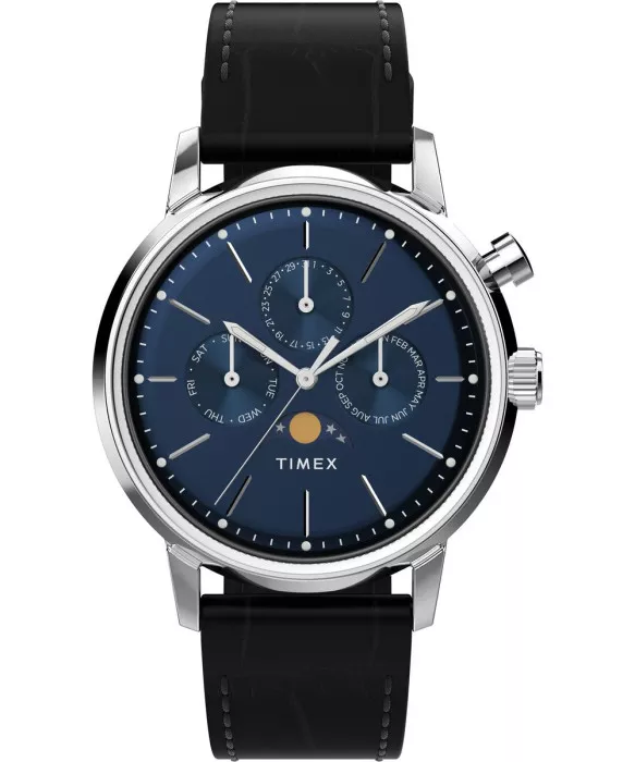 Timex® Multi Dial 'Marlin Moonphase' Men's Watch TW2W51200