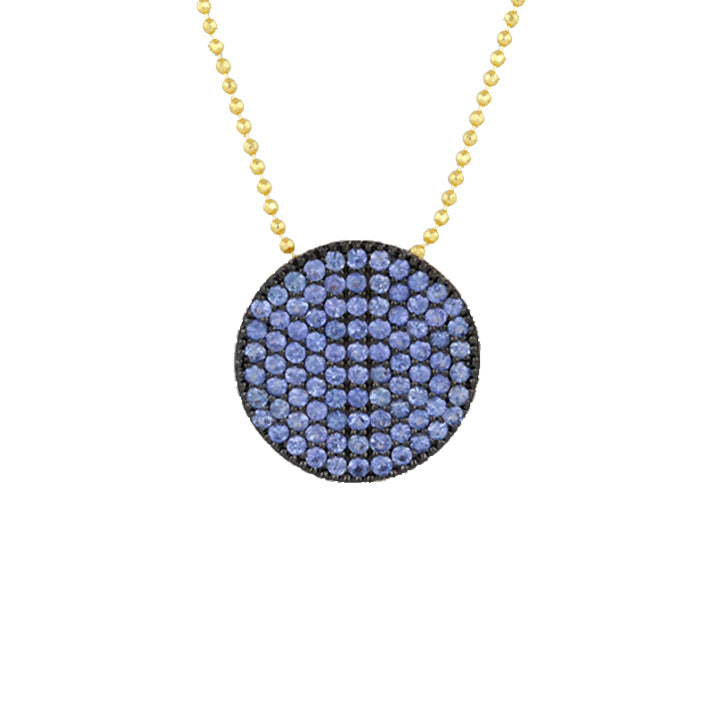 Phillips House 14K Yellow Gold Denim Large Infinity Necklace - N20223LBSY