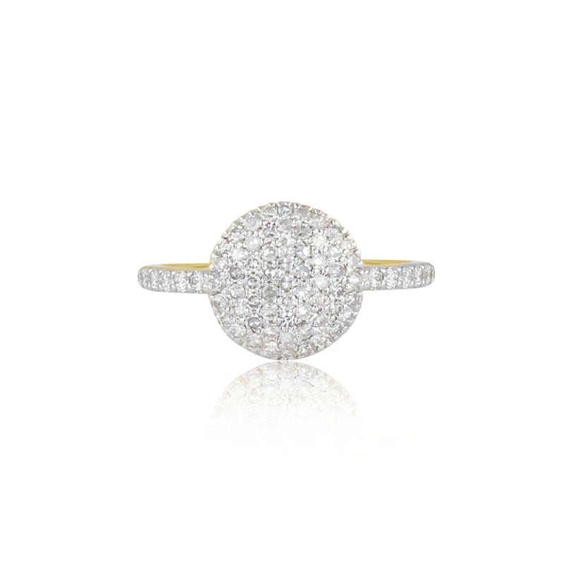 Phillips House 14K Yellow Gold 0.54ct Diamond Infinity Ring - R1718DY