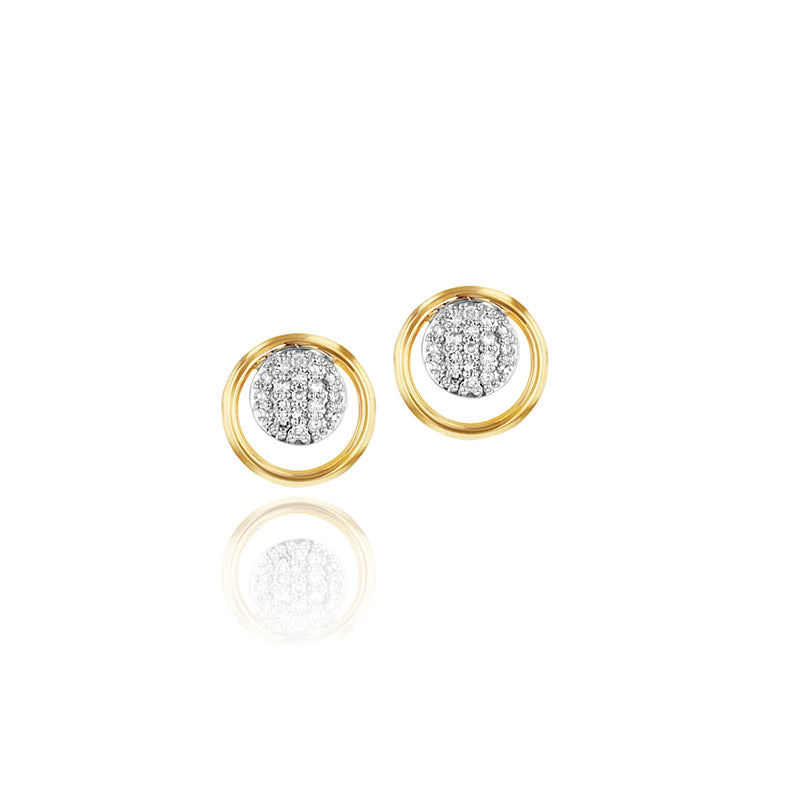 Phillips House 14K Yellow Gold Infinity Loop Stud Earrings - E1713DY