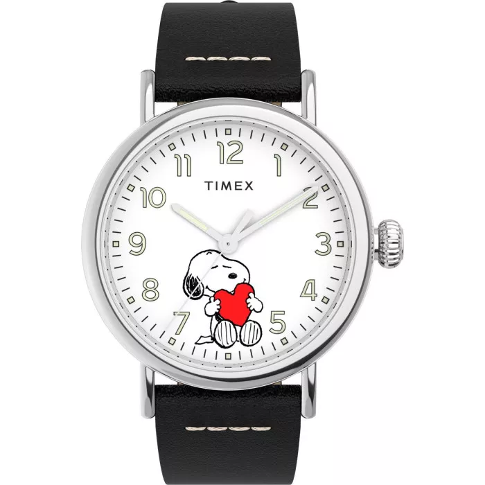 Timex® Analogue 'Peanuts Waterbury Standard' Men's Watch TW2U72200