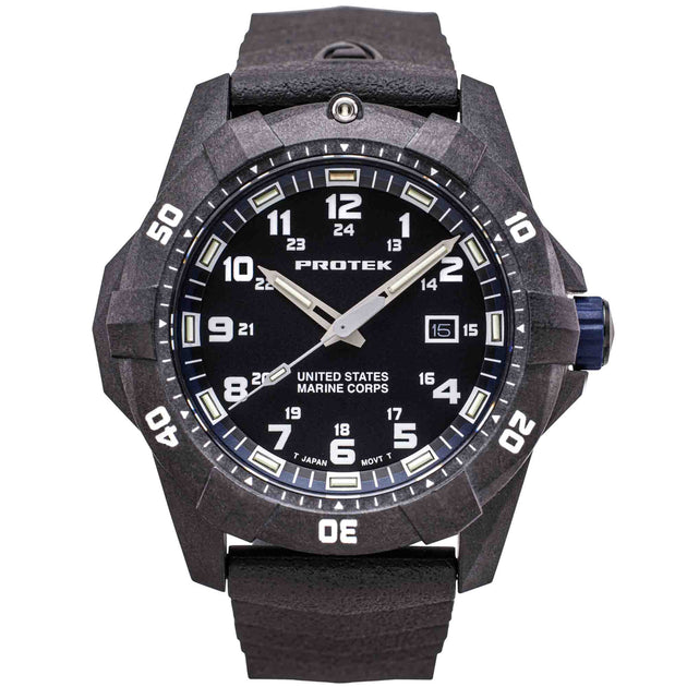 ProTek Carbon USMC Series Dive Black Blue