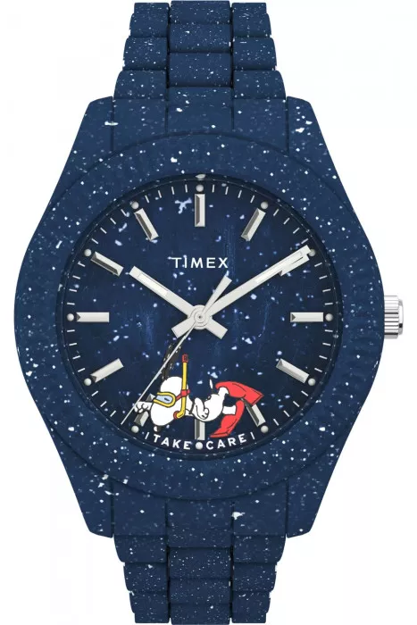 Timex® Analogue 'Peanuts Legacy Ocean' Unisex's Watch TW2V53300