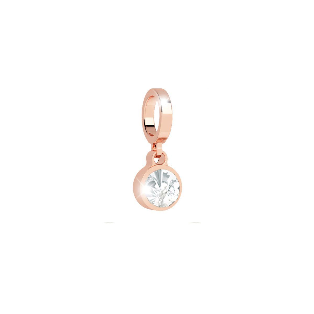 Rose Gold MyWorld Stone Charm