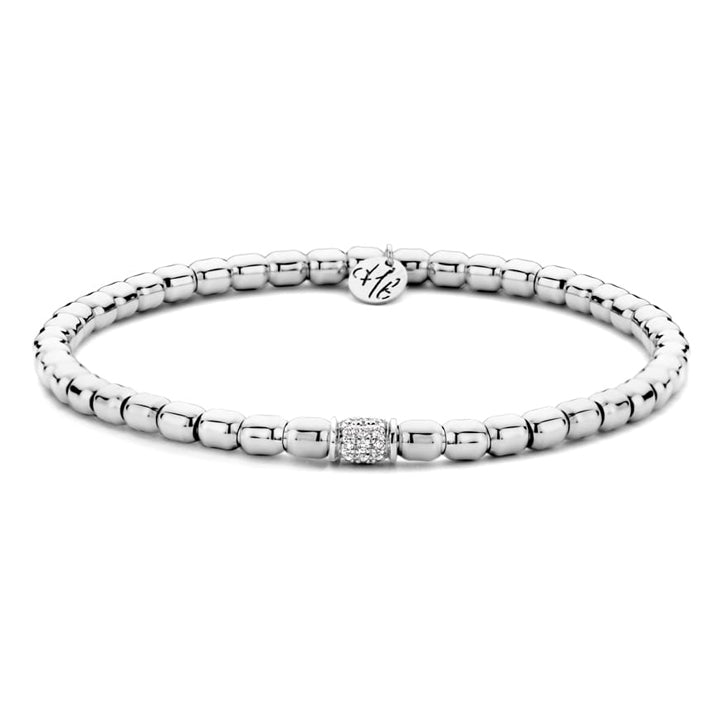 Hulchi Belluni 18K Gold Tresore Diamond Pave Stretch Bracelet - 20323M18
