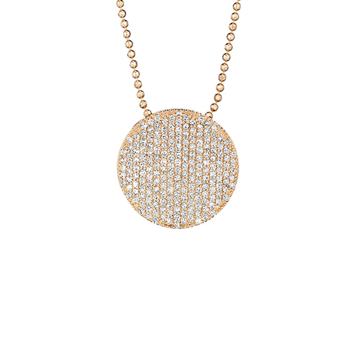 Phillips House 14K Rose Gold Large Infinity Necklace- N20223PDR