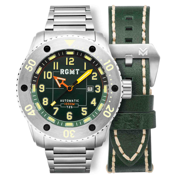RGMT All-Brite Tritium Automatic Basil Green