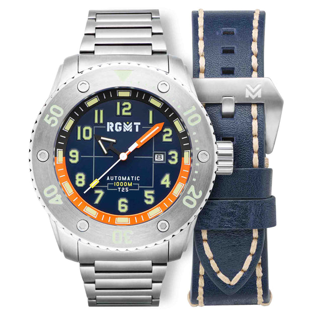 RGMT All-Brite Tritium Automatic Denim Blue