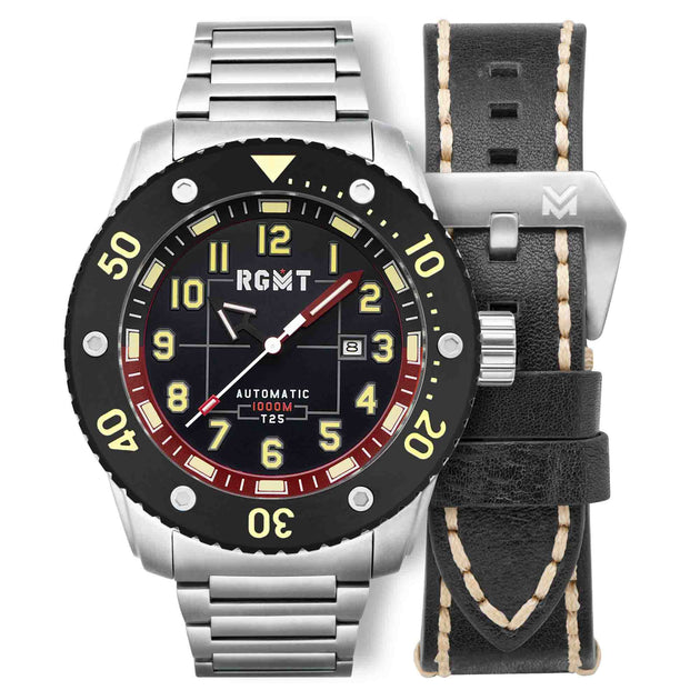RGMT All-Brite Tritium Automatic Leather Black