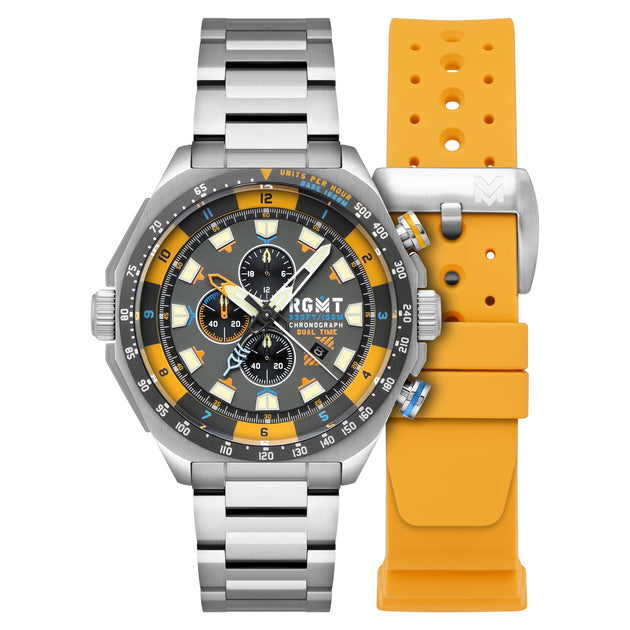 RGMT Capricorn Dual Time Chronograph Chromatic Grey