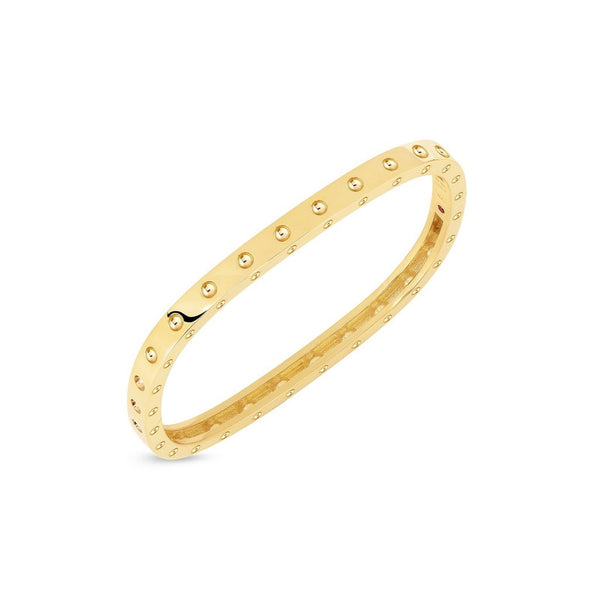 Roberto Coin Pois Moi 1 Row Square Bangle