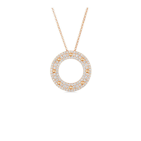 Roberto Coin Pois Moi Circle Pendant