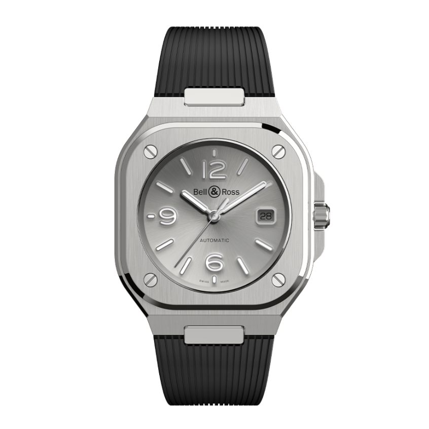 Bell & Ross BR 05 Grey Steel BR05A-GR-ST/SRB