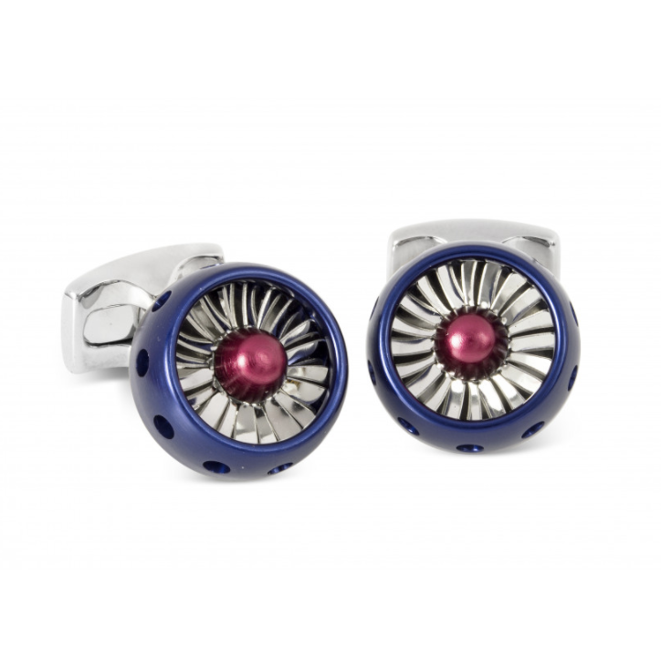Deakin & Francis Jet Turbine Engine Cufflinks- BMC0006C0003