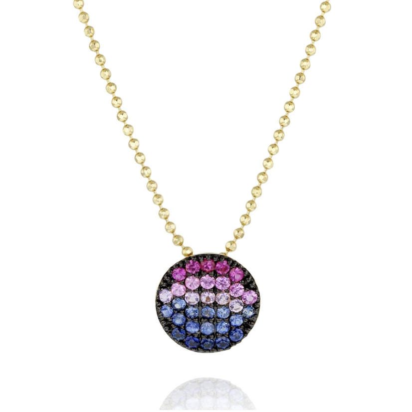 Phillips House 14k Yellow Gold Dusk Mini Infinity Necklace- N20013DSKY