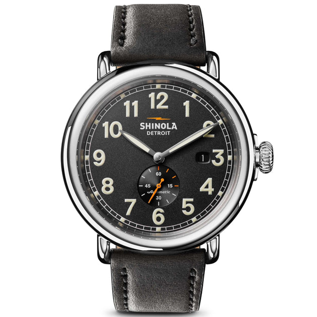 Shinola Runwell Automatic 45mm Black