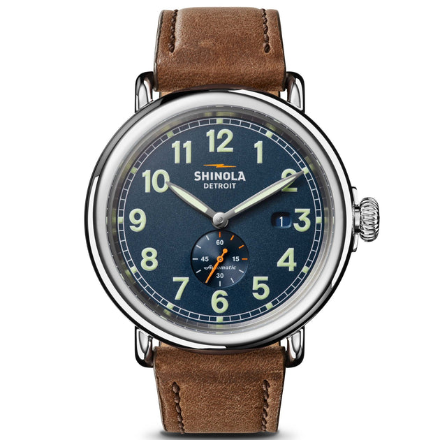 Shinola Runwell Automatic 45mm Blue