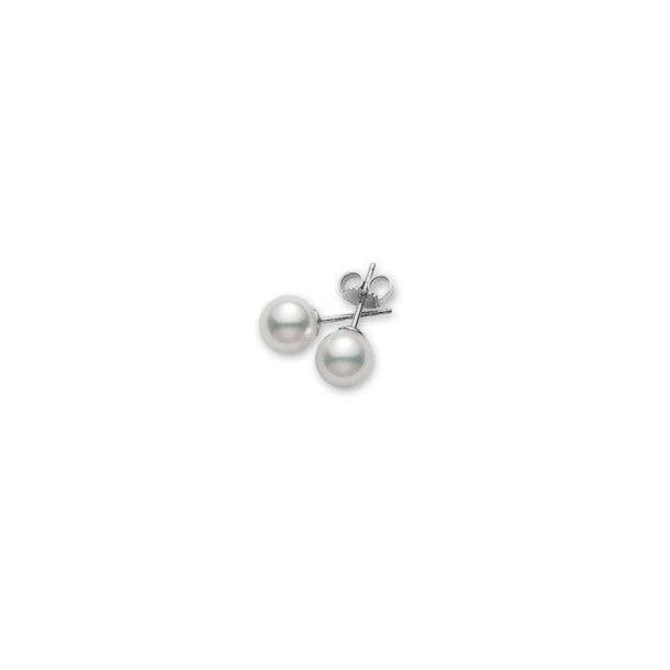 Akoya Pearl Stud Earrings 7.5-8MM A