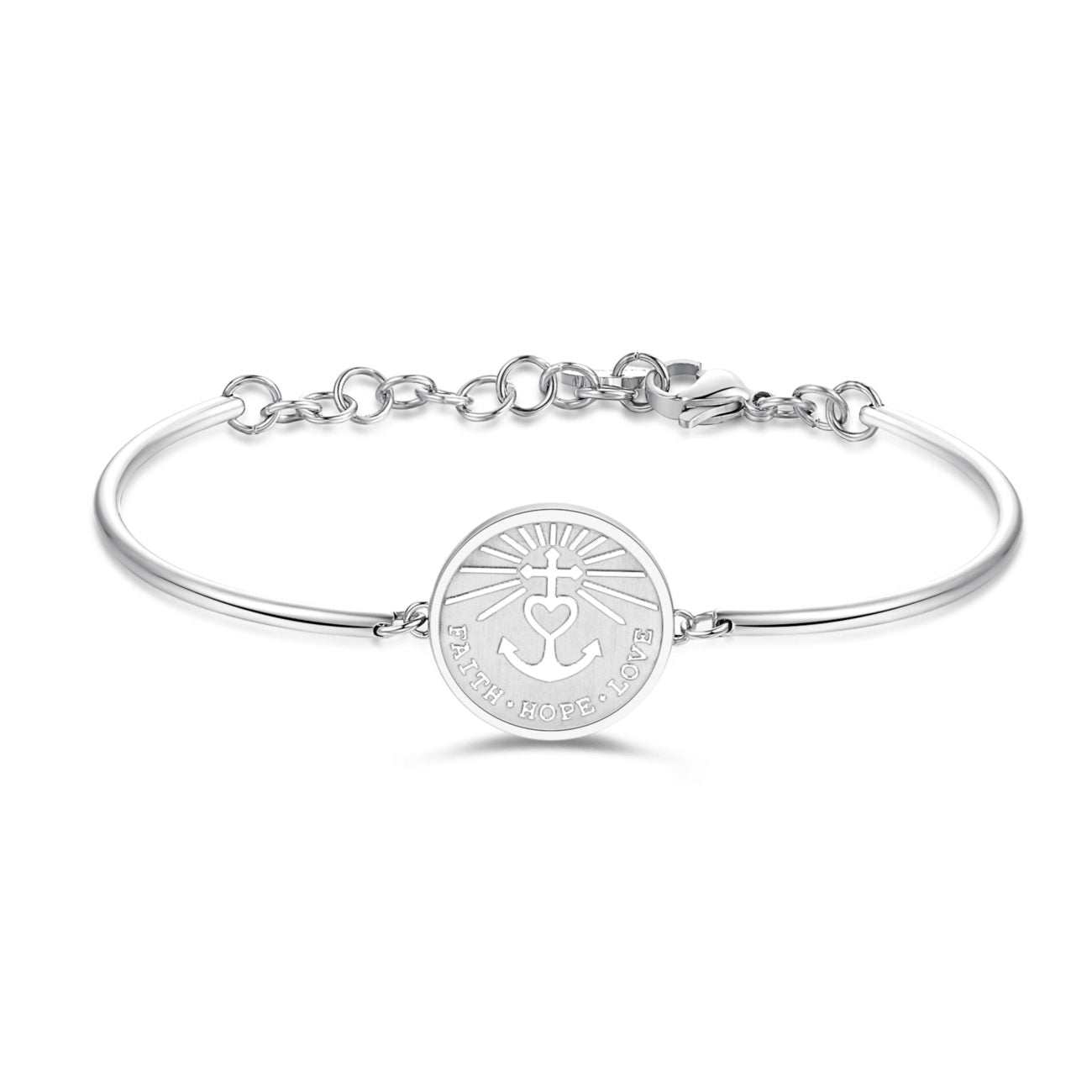 Chakra Anchor Pendant Bracelet