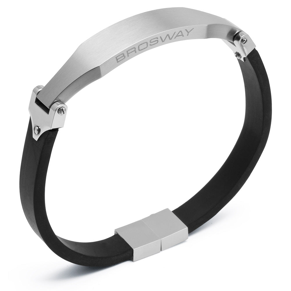 Class Black Rubber Bracelet