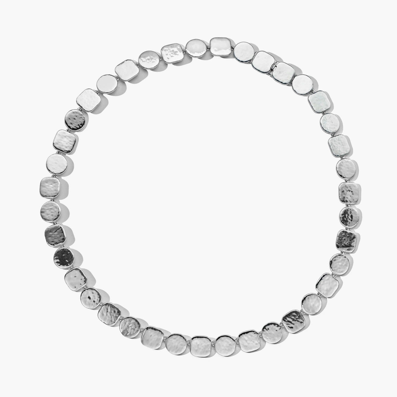Classico Hammered Surface Flexible Necklace