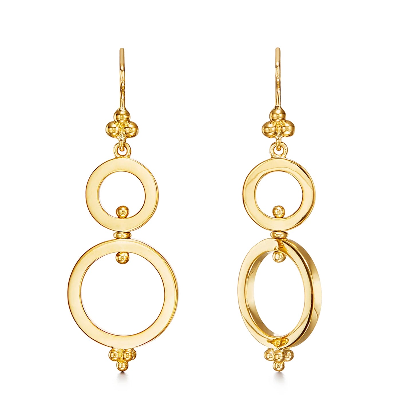 Temple St. Clair 18K Spin Earrings- E78846-DBRNGS