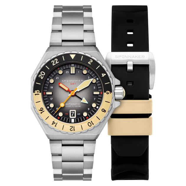 Spinnaker Dumas GMT Automatic Reversed Grey