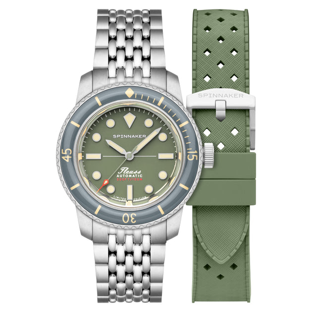 Spinnaker Fleuss 40 Automatic 145th Limited Edition Fern Grey