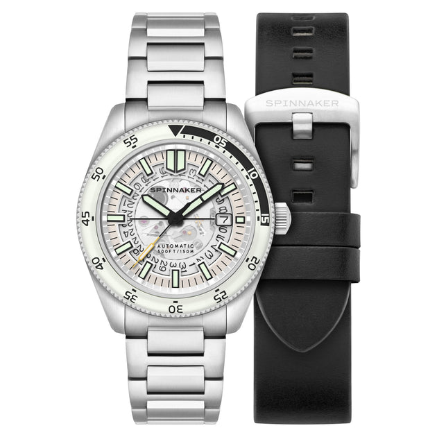 Spinnaker Fleuss Automatic Severn Edition Brilliant White
