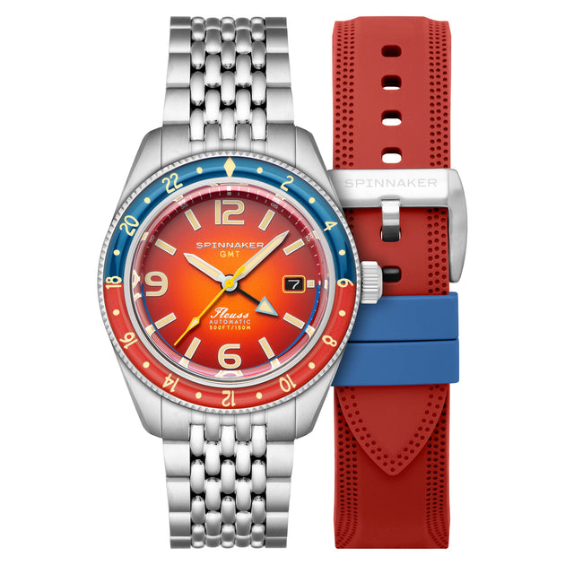 Spinnaker Fleuss GMT Automatic Burnt Orange
