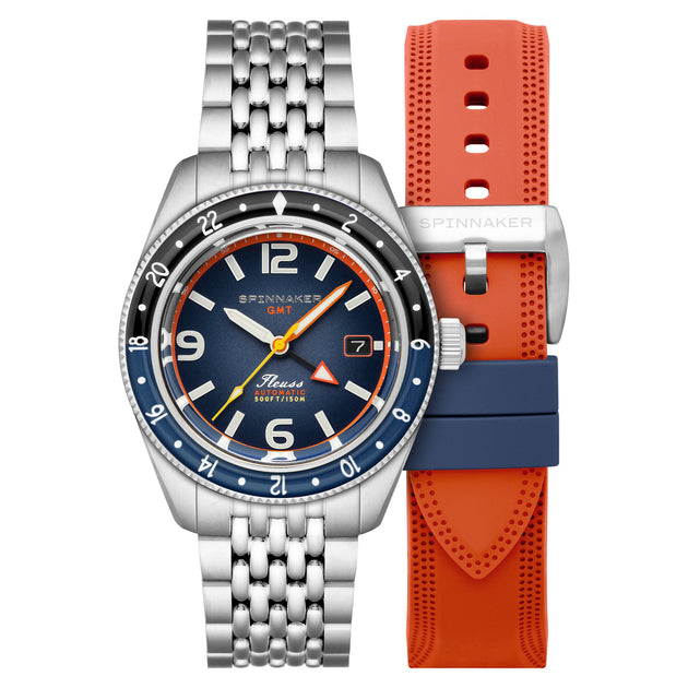 Spinnaker Fleuss GMT Automatic Deep Blue