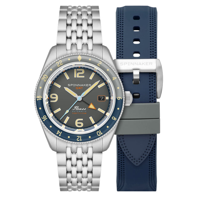 Spinnaker Fleuss GMT Automatic Deep Gray