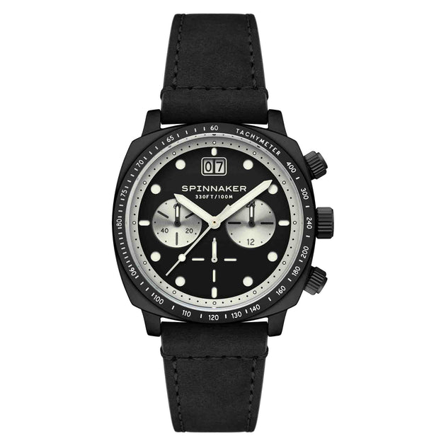 Spinnaker Hull Chronograph All Black