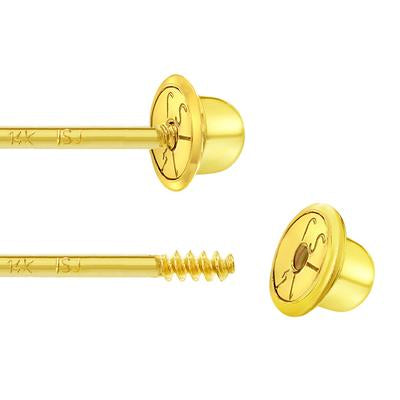 REPLACEMENT PAIR (2) EARRINGS SCREW BACK