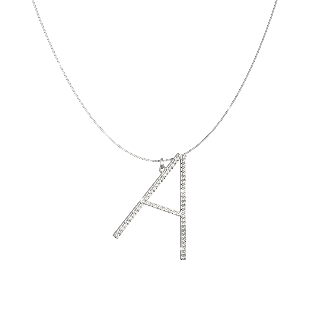 MyWorld Big Letter Necklace