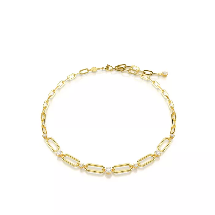 Swarovski® 'Constella' Women's Gold Plated Metal Necklace - Gold 5683354