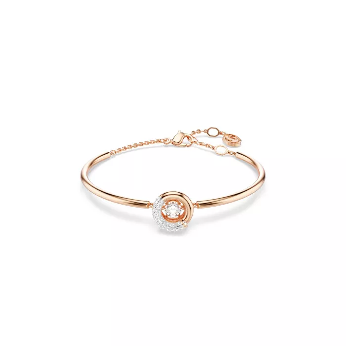 Swarovski® 'Dextera' Women's Gold Plated Metal Bracelet - Rose 5692259