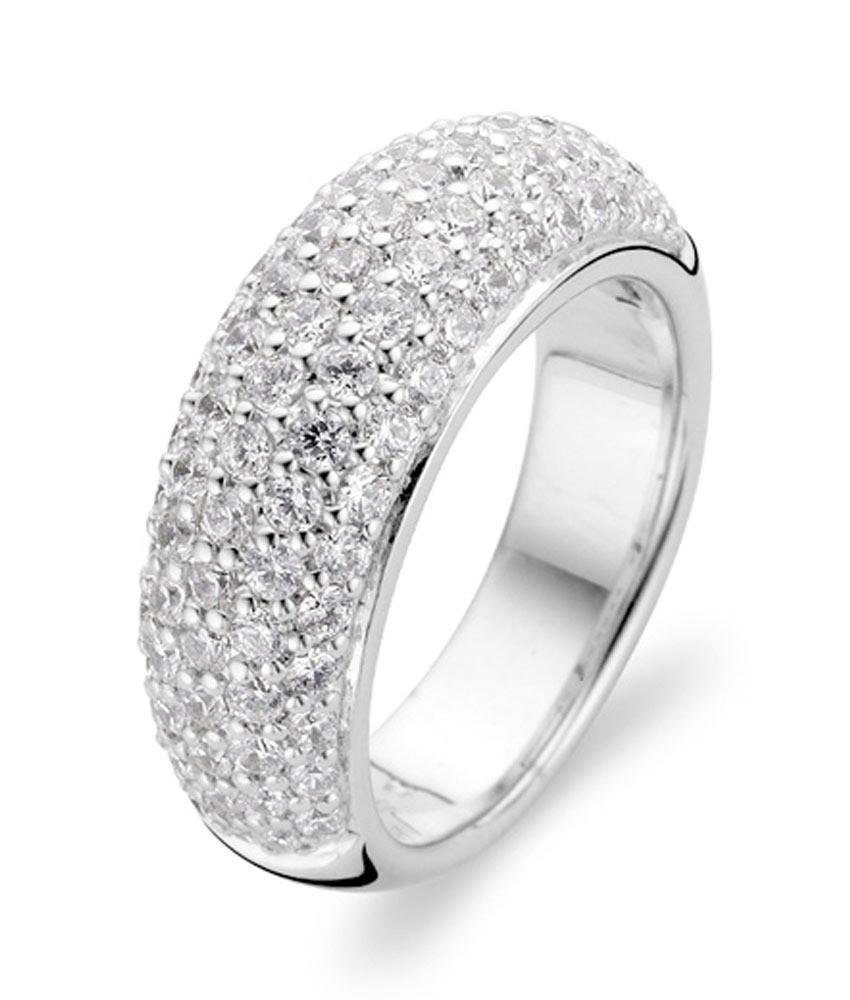 SILVER ZIRCONIA RING