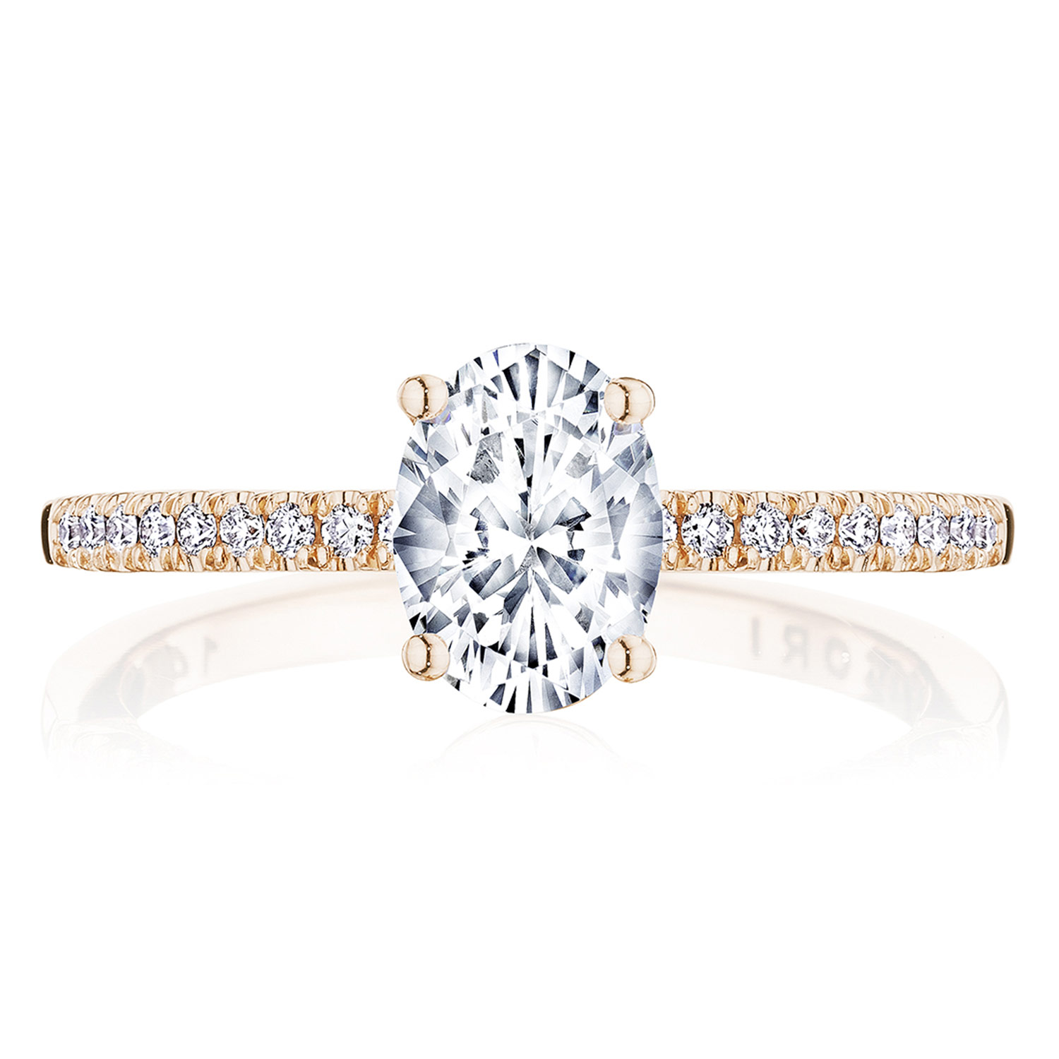 P104OV Oval Solitaire Engagement Ring