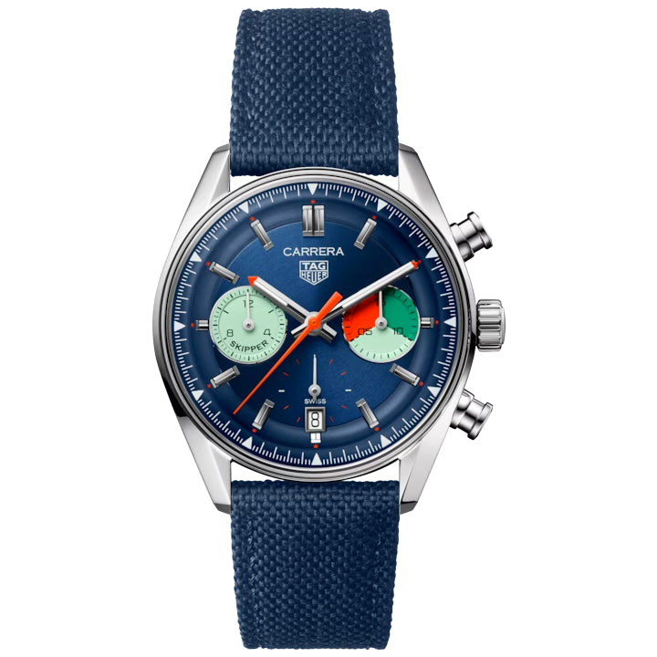 TAG Heuer Carrera Skipper Automatic 39mm Blue - CBS2213.FN6002