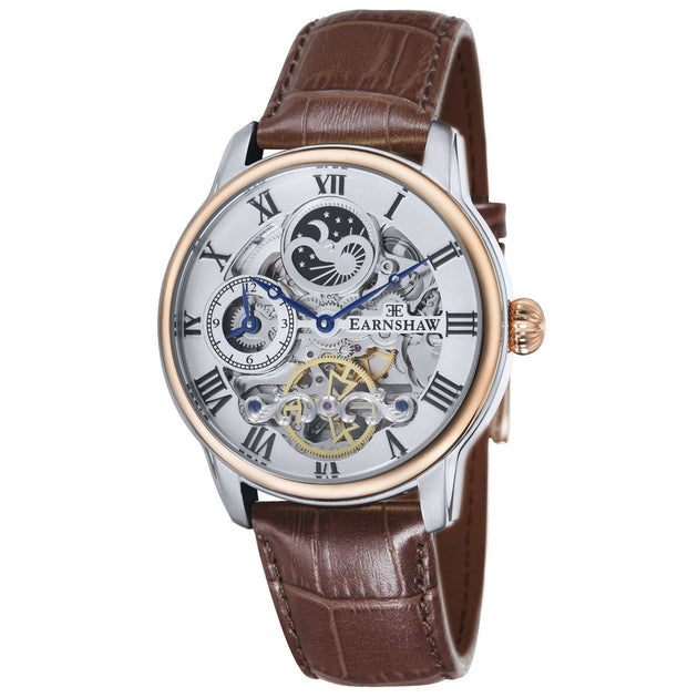 Thomas Earnshaw Heritage Longitude Automatic Skeleton Fine Brown